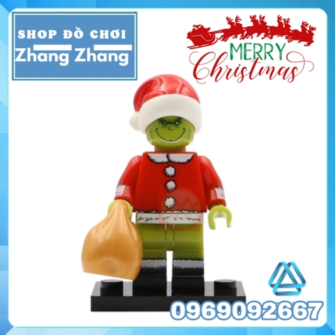 [FREESHIP MAX] Đồ chơi Xếp hình Giáng sinh Merry Christmas Mickey - Minnie - Angel - Stitch - Sonic - Santa Claus Minifigures WM6076 [Shop Đồ Chơi Zhang Zhang]