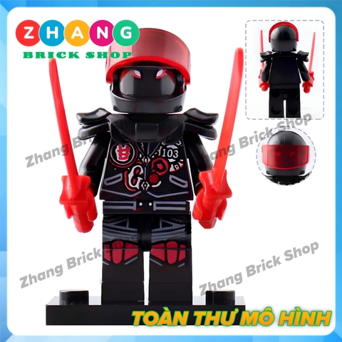 Xếp hình Ninjago Garmadon Lego Minifigures LeLe A009 016