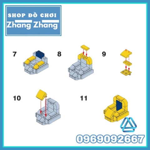 Đồ chơi xếp hình Doctor Strange Black Bolt - Mr Fantastic - Captain Marvel - Clea America Chavez Minifigures Xinh X0338