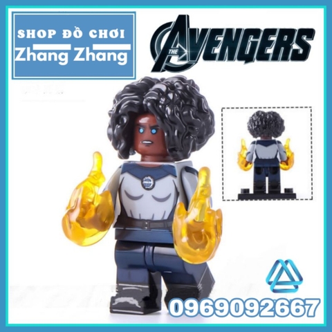 Xếp hình Vision - Scarlet Witch - Agatha Harkness - Quicksilver - Billy - Tommy - Monica Rambeau Lego Minifigures WM6115