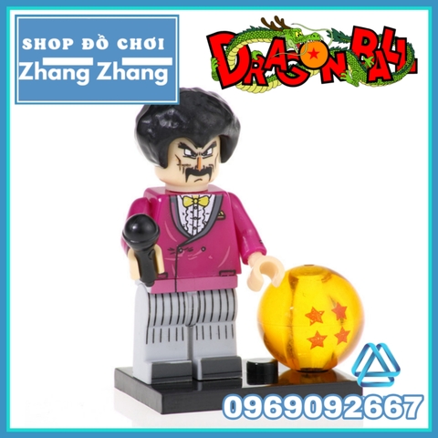 Xếp hình Dragon Ball Android 17 - Krillin - Launch - Mai - Satan - Piccolo - Violet - Goten Lego Minifigures Pogo PG8168