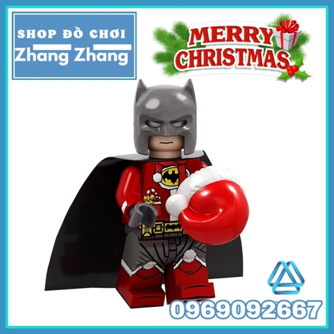 Xếp hình Giáng sinh Siêu anh hùng X-men, batman, venom mới nhất 2019 Lego Minifigures POGO PG8199