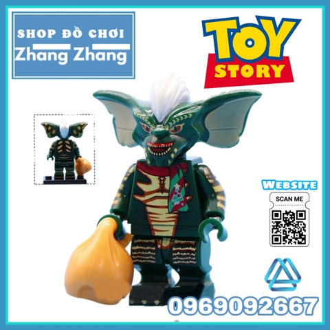 Xếp hình Toy Story Woody Buzz Lightyear Bunny LGM Stay Puft Gizmo Stripe Unicorn Mascot Lego Minifigures WM6077