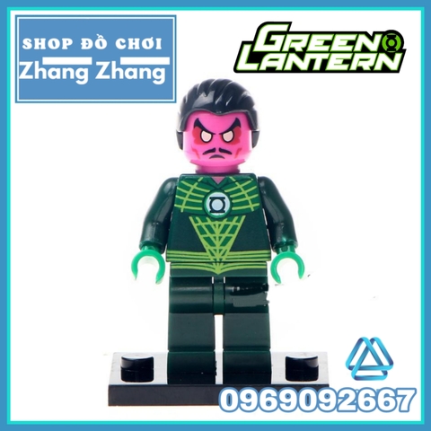 Xếp hình Siêu anh hùng DC Sinestro, Zatanna, Superboy, Mary Jane Lego Minifigures Wm6002