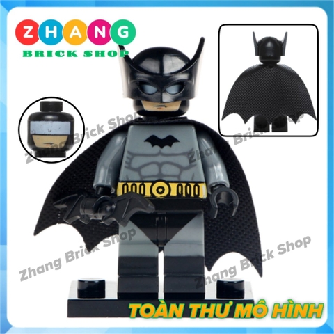 Xếp hình siêu anh hùng DC Comics Batman, Flash, Black Panther Comics Lego Minifigures POGO PG8088