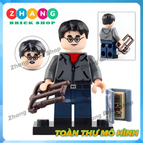 Xếp hình Harry Potter - Hermion - Ginny Weasley - Moaning Myrtle - Ron - Fred Lego Minifigures POGO PG8285