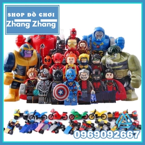 Xếp hình cuộc chiến siêu anh hùng Marvel & DC comic Dlp9072