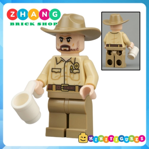 Xếp hình Stranger Things Demogorgon - Dustin - Mike - Eleven - Lucas - Will - Joyce Lego Minifigures Chengyi CY1001