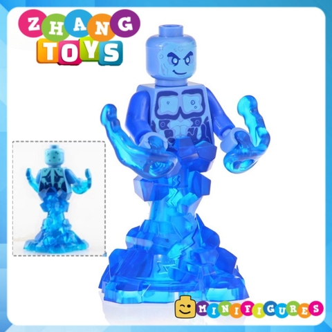 Xếp hình Lego Spider-Man Far From Home Mysterio Peter Parker Nick Fury Happy Hogan Hydro Man Lego Minifigures Xinh X0249