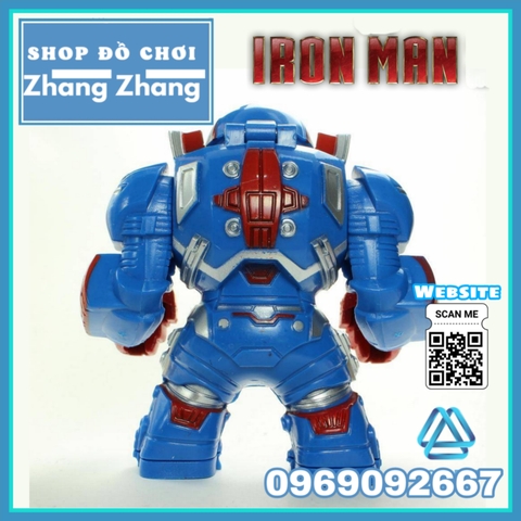 Xếp hình Ironman Patriot Endgame BigFigures Lego Minifigures Pogo PG8241 PG2061
