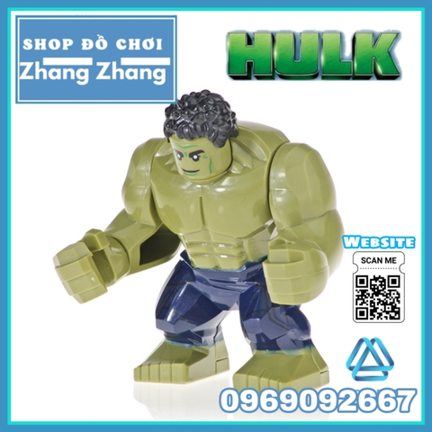 Xếp hình Hulk Khổng lồ xanh Endgame Lego Minifigures Xinh Xh1052