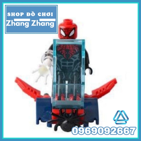 Xếp hình Người nhện Spider Man Homecoming Morales Venom Iron Spider Lego Minifigures Sy630