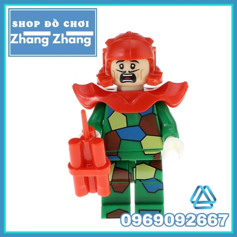 Xếp hình Batman Green Arrow Joker Apache Crazy Quilt Killer Moth Gotham Lego Minifigures POGO PG8110