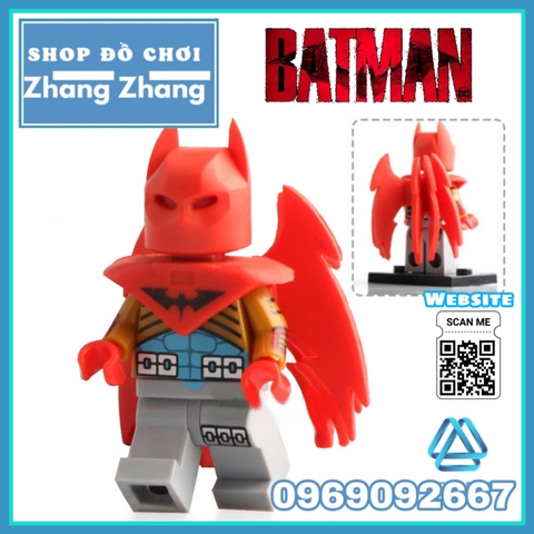 Xếp hình Batman & Huntress siêu anh hùng DC Lego Minifigures WM6027