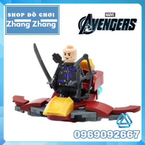 Đồ chơi Xếp hình Thanos đại chiến Iron man Thor Hulk Ant-Man Hawkeye Captain Marvel Minifigures Sy6399