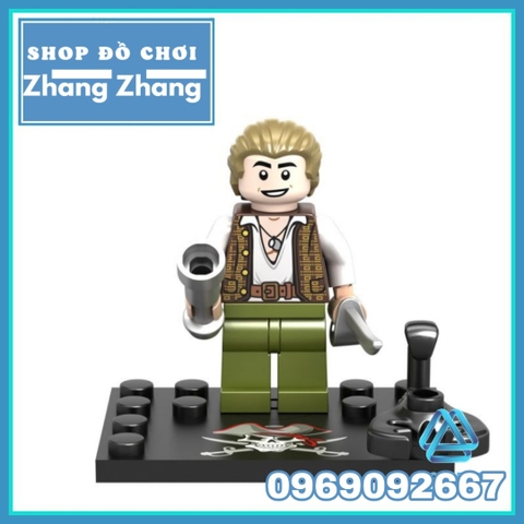 Xếp hình Pirates of the Caribbean: Salazar’s Revenge và Jack Sparrow Lego Minifigures KSZ719