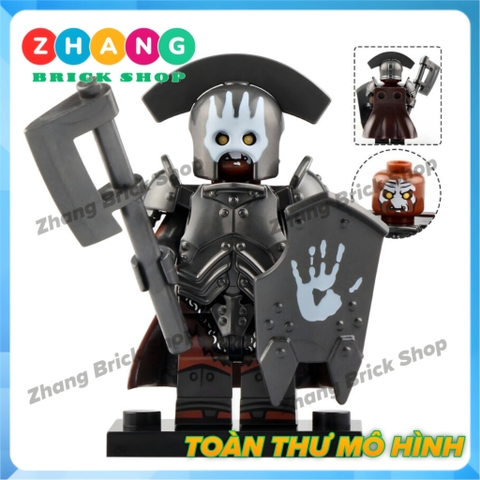 Xếp hình binh đoàn Orc - The lord of the ring Chúa tể những chiếc nhẫn Lego Minifigures Kruit KT1033