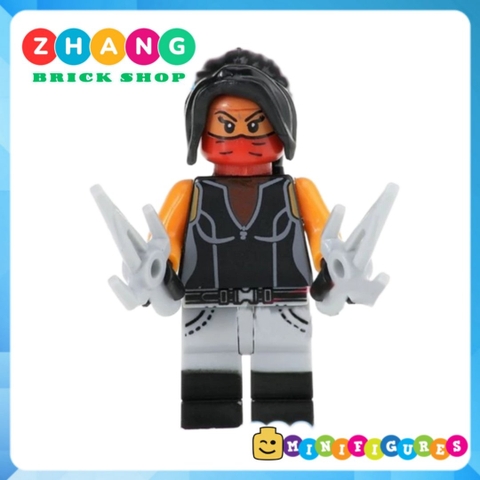 Đồ chơi Xếp hình Elektra White Canary Fire Storm Captain Cold - Parallax Super Boy Booster Gold Minifigures POGO PG8079