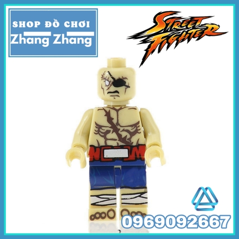 Xếp hình Street Fighter Wave 2 Lego Minifigures Kopf KF8016