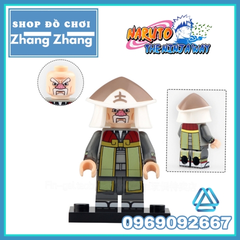 Đồ chơi xếp hình Naruto gồm Hashirama - Tobirama - Hiruzen - Minato Gaara - Raikage - Mizukage Minifigures KDL810