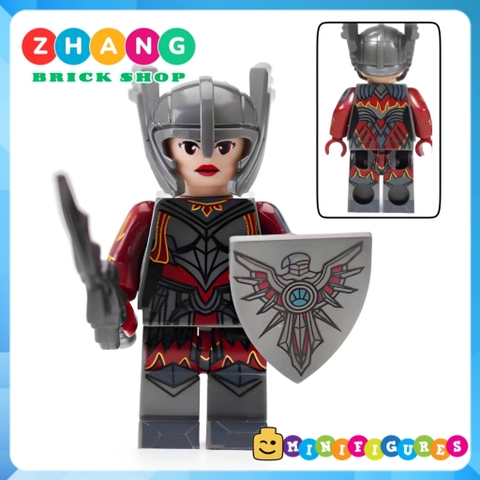 Xếp hình League of Legends Pantheon - Jinx - Jax - Ashe - Vayne Riven Ahri Blitzcrank Leona Lego Minifigures Xinh X0283