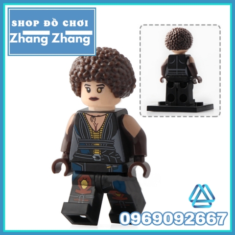 Xếp hình Peter - Deadpool - Cable - Domino siêu anh hùng Marvel Lego Minifigures WM6034
