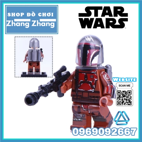 Xếp hình Star Wars lính Mandalorians tinh nhuệ mới nhất 2020 Lego Minifigures WM6085