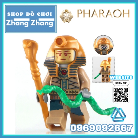 Đồ chơi Xếp hình Thần Anubis và Pharaoh đại chiến xác ướp Ai Cập Mummy Minifigures KL9006