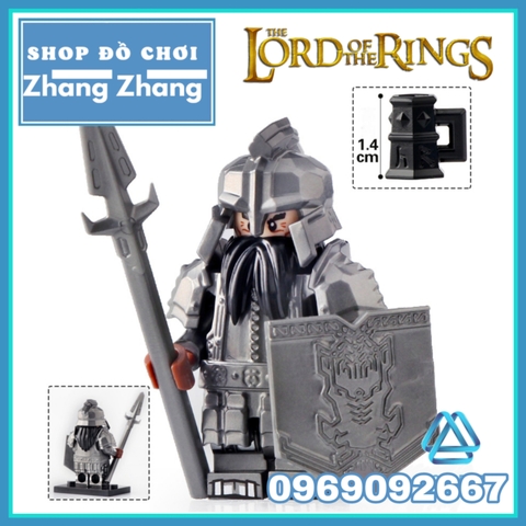 Xếp hình Lord of the Rings Dwarves Warriors Tộc chiến binh người lùn Hobbit Lego Minifigures

Koruit KT1040