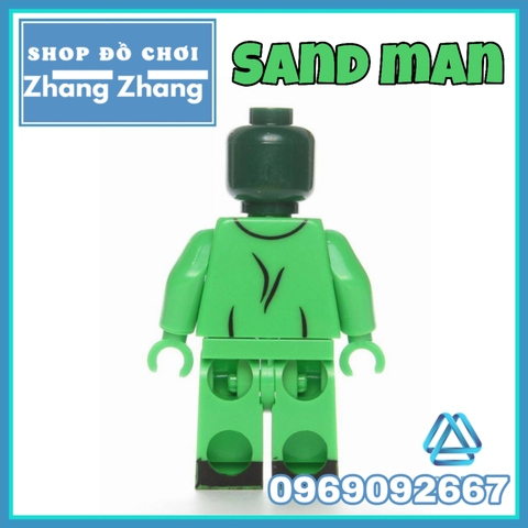 Xếp hình Sandman Wesley Dodds New Earth Lego Minifigures Kopf kf8026 KF416