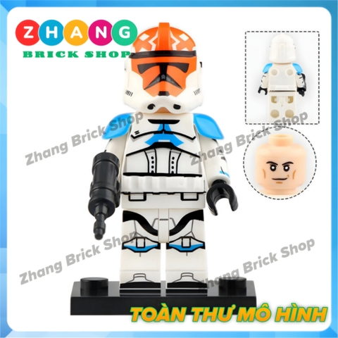 Xếp hình Star Wars Legion Coruscant Guard - Jesse - Imperial Stormtrooper Lego Minifigures Koruit KT1042