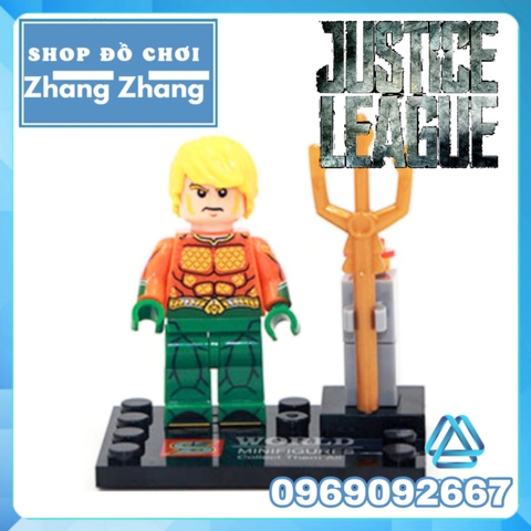 Xếp hình Dawn of Justice League - Tornado - wonder Woman - Green Lantern - Cyborg - Superman Lego Minifigures Sy Sy289