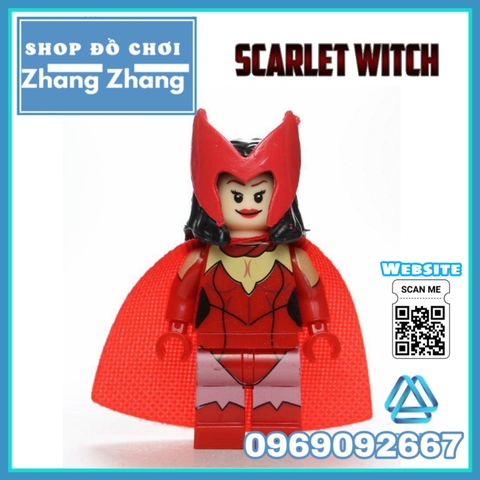 Xếp hình Scarlet Witch Comics Classic Lego Minifigures Wm6024 wm463