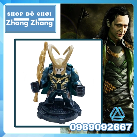 Xếp hình Loki The Avengers Age of Ultron Big Figures Lego Minifigures POGO PG859 PG8262