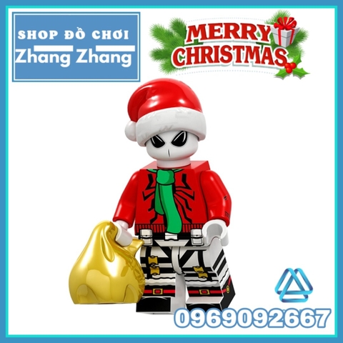 Xếp hình Giáng sinh Siêu anh hùng X-men, batman, venom mới nhất 2019 Lego Minifigures POGO PG8199
