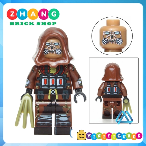 Xếp hình Black Panther Scarecrow Lana Lang Superwoman Psylocke Robin Marvel DC Green Arrow Lego Minifigures POGO PG8153