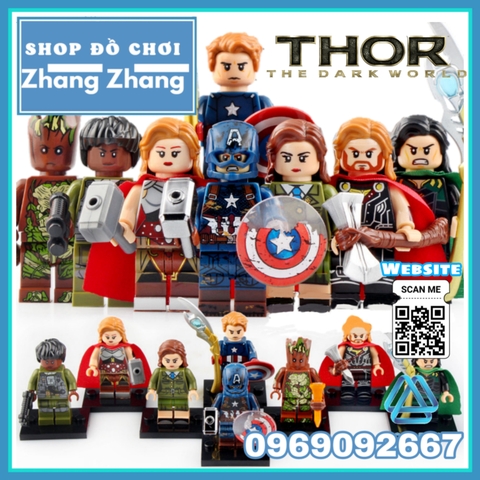 Xếp hình Thor: The Dark World - Jane Foster Lego Minifigures Xinh X0273