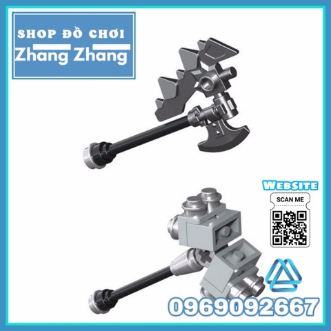 Xếp hình Hulk Ranarok Big Figures (Búa+Rìu) Lego Minifigures Decool 0281