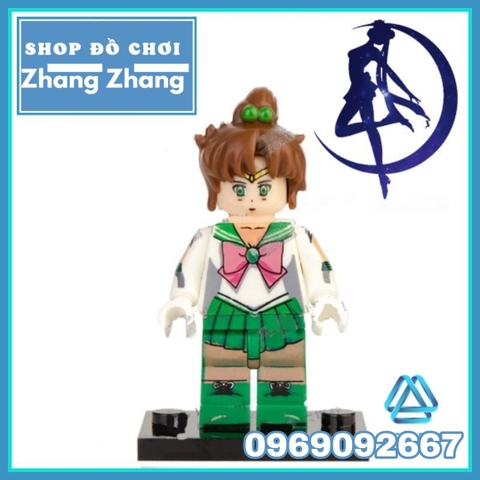Xếp hình mô hình Sailor Moon Thủy thủ mặt trăng Tuxedo Lego Minifigures POGO PG8156