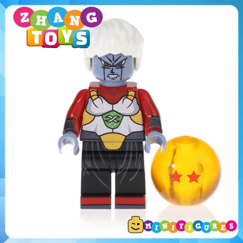 Xếp hình 7 viên ngọc rồng Dragon Ball Gogeta Goku Vegeta Gohan Cumber Tapion Mira Lego Minifigures Kopf KF6069