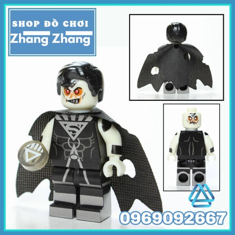 Xếp hình Superman Flash Deathstorm Aquaman DC Comics Martian Manhunter Black Lantern Lego Minifigures POGO PG8195