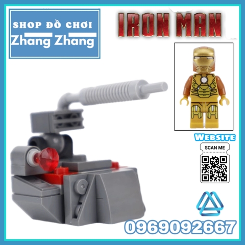 Xếp hình Người sắt Iron Man biến hình Hulkbuster 12in1 Lego Minifigures Elephant JX1162