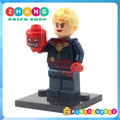 Xếp hình Dị nhân X-Men Mystique - Ironman - Captain Marvel - Winter Soldier - Wolverine Lego Minifigures Xinh X0109