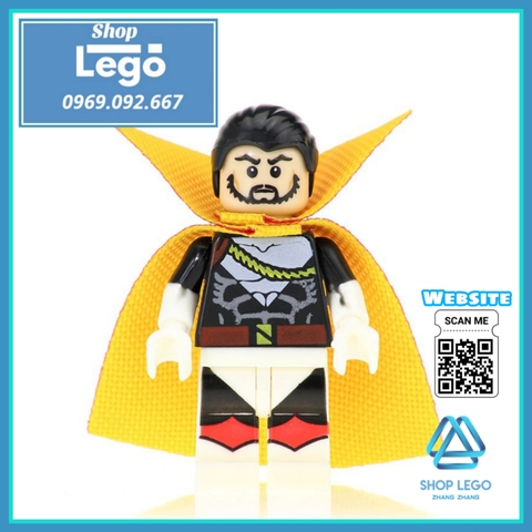 Xếp hình Iron Fist Punisher Jesse Quick Poison Ivy Nefaria Ghost Maker Captain Britain Lego Minifigures POGO PG8060