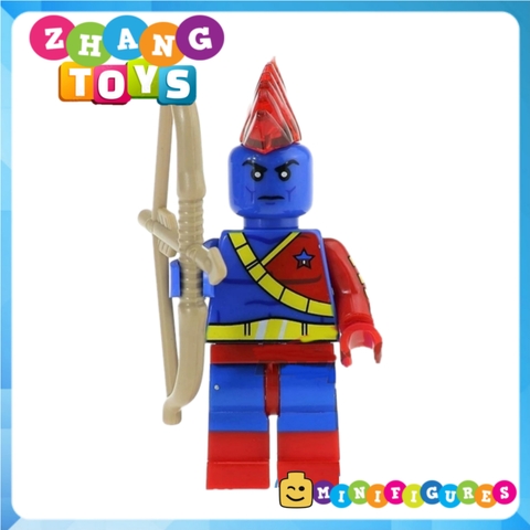 Xếp hình Vindicator - Captain Canuck - Yondu  - Melter - Prowler - Luke Cage - Hellboy Lego Minifigures Kopf KF6029