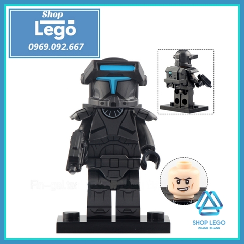 Xếp hình Star Wars Clone Commando chiến tranh giữa các vì sao Lego Minifigures Koruit KT1048