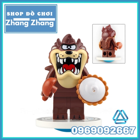 Đồ chơi xếp hình Porky gồm Petunia - Tweety Bird - Tazmanian Devil - Speedy Gonzales Wile Coyote Minifigures 91007 91012