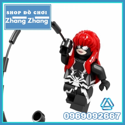 Xếp hình Domino - X23 - Deadpool Venomverse Siêu anh hùng Lego Minifigures POGO PG8190