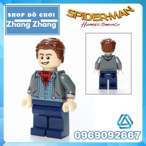Xếp hình Người nhện trở về nhà Spider-man Homecoming Lego Minifigures Kopf KF1166 KF6090