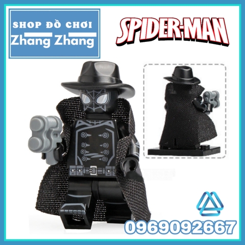 Xếp hình Spider-Man - Miles Morales - Spider Gwen - Prowler - Green Goblin - Spider Man Noir Lego Minifigures Wm wm6052